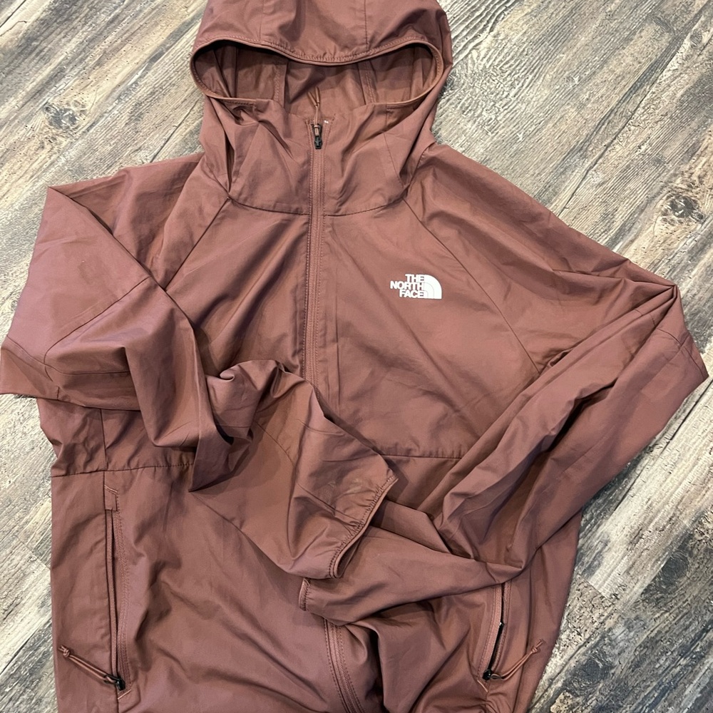 The North Face Maroon Hooded Jacket
